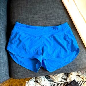 Lulu Lemon 2.5 Inch Low Rise Speed Up shorts